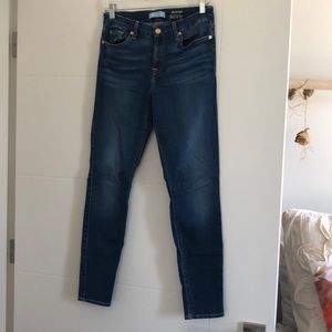 7 For all Mankind “Blair: the skinny in size 29.